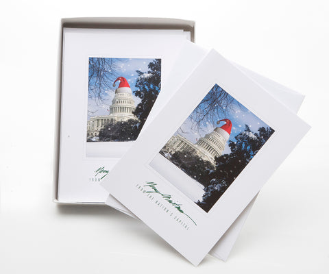 US Capitol Christmas Note Card