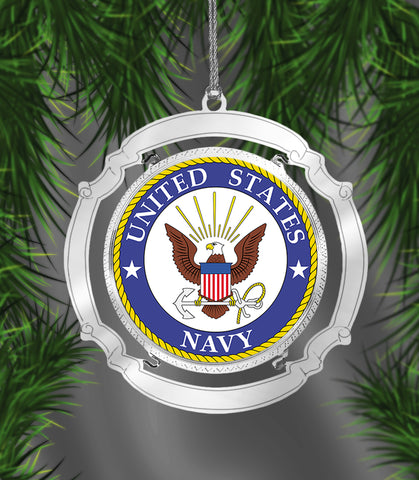 Holiday Ornament US Navy