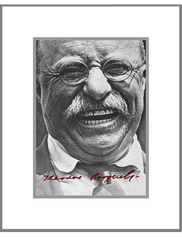 8"x 10" Theodore Roosevelt Matted Print