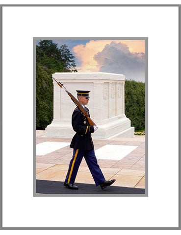 8"x 10" Arlington Cemetery Matted Print