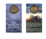 Civil War Commemorative Coin with a Display Card