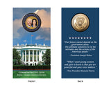 Biden / Harris Commemorative Coin with a Display Card