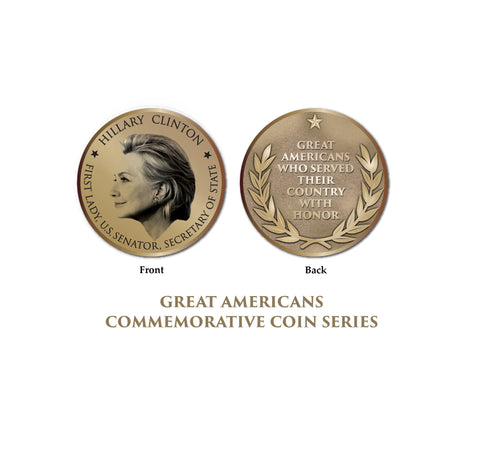 Hillary Clinton Commemorative Coin