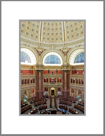 8"x 10" Library of Congress Matted Print