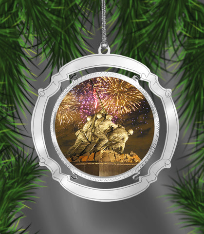 Holiday Ornament Iwo Jima Marine Memorial