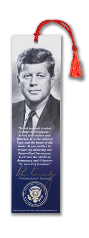 President John F. Kennedy "Israel...."