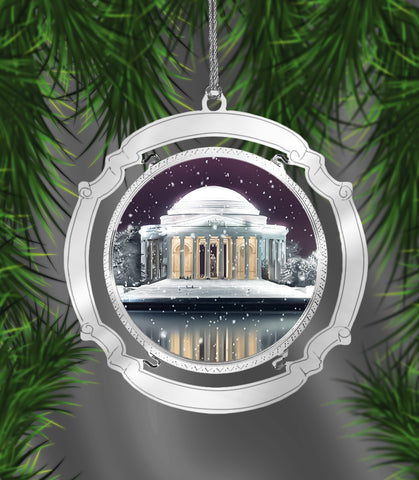 Holiday Ornament Thomas Jefferson Memorial