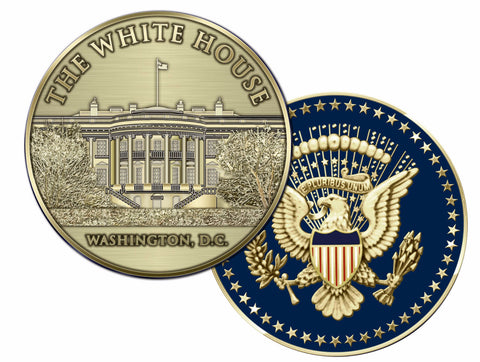 White House Commemorative Coin with a Display Card