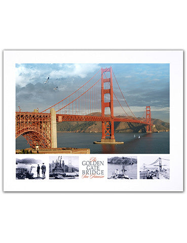 11"x 14" Golden Gate Bridge Print
